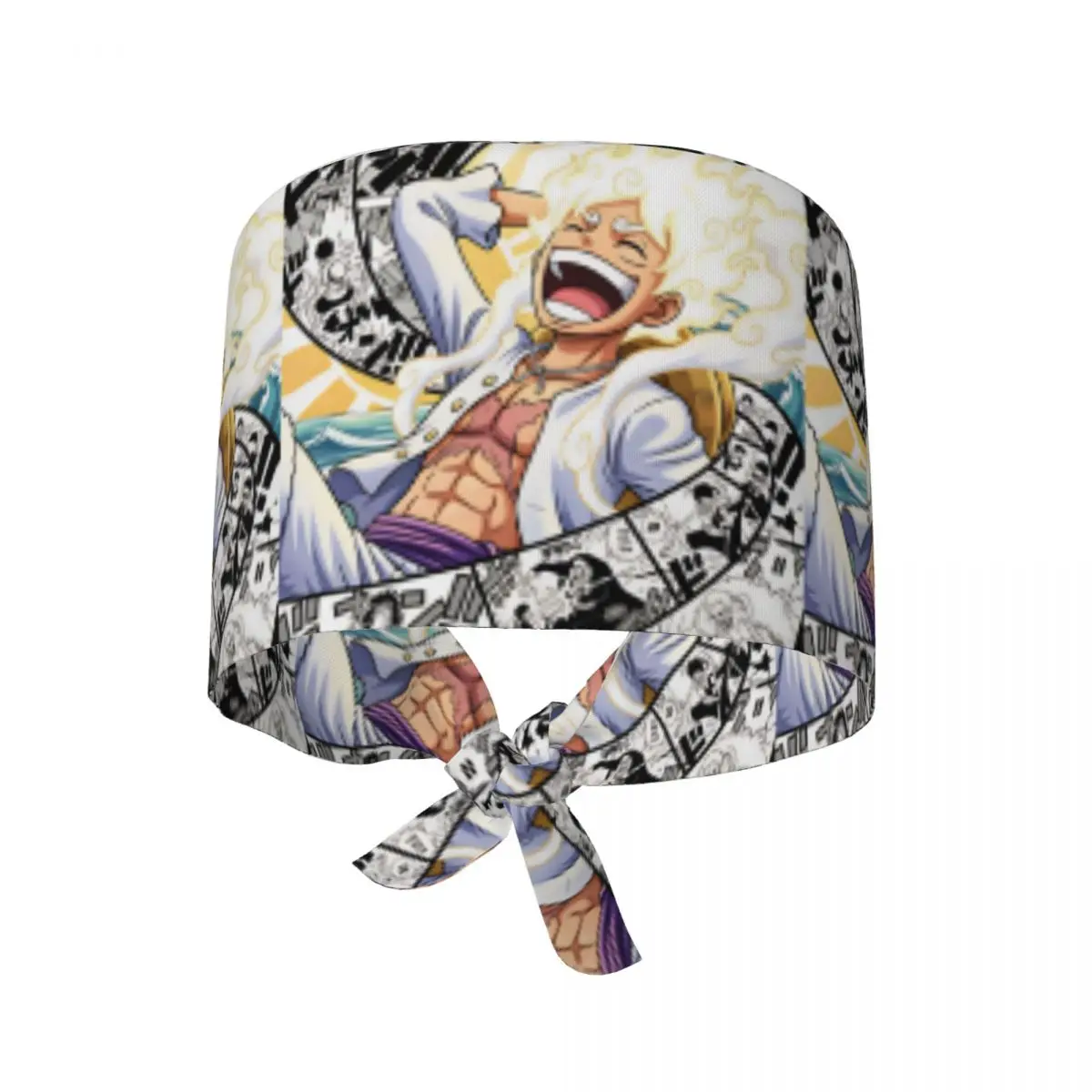 Nurse Hat Ones Pieces Scrub Caps Fashion Medical Cap Comfy Elastic For Men Women Tie Back Working Cap