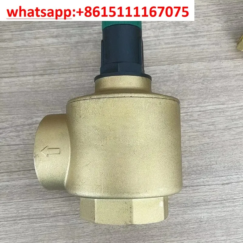 25 Type Differential Pressure Bypass Valve for Heat Pump, All Copper Body Visual Dial Adjustable Auto Make-up Balance Valve