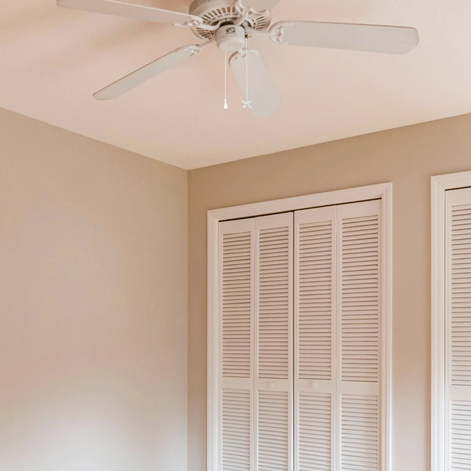 

2pcs Ceiling Fan Pull Chain Beaded Extender For Light Fixtures Lamp Accessories Decorative Pull Cord Bathroom Bedroom Hallway