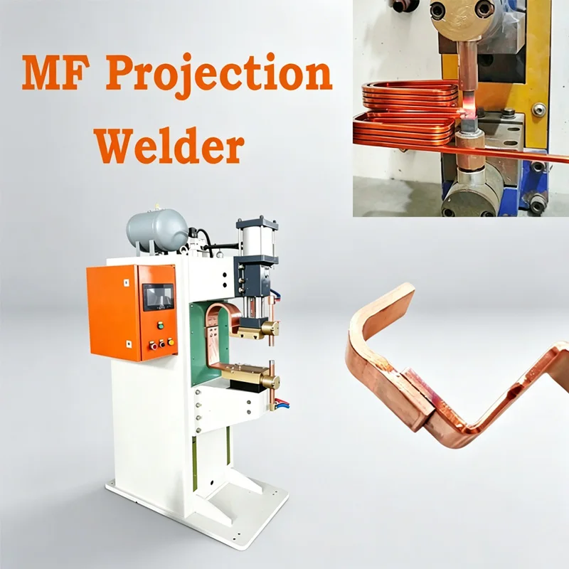 Pneumatic Medium Frequency Projection Welder High Precision Resistance Welder