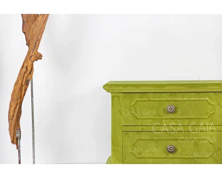 Solid wood chest locker Bedroom model room Bedside table