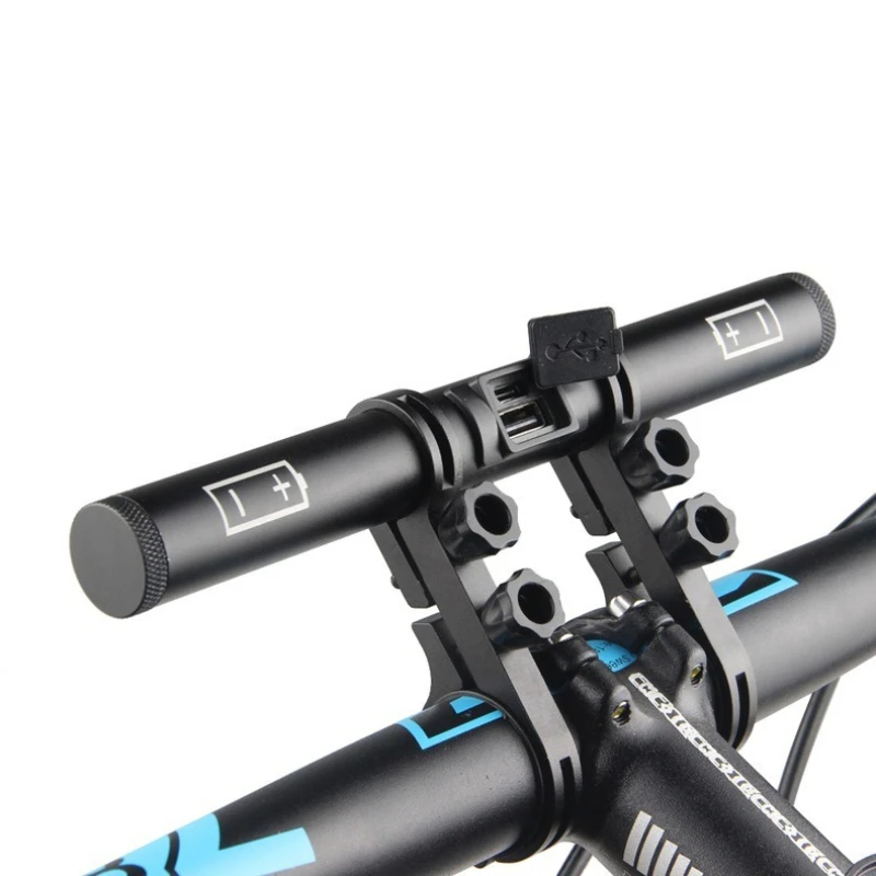 

Aluminum alloy bicycle handlebar extension frame Rechargeable bicycle handlebar expansion frame