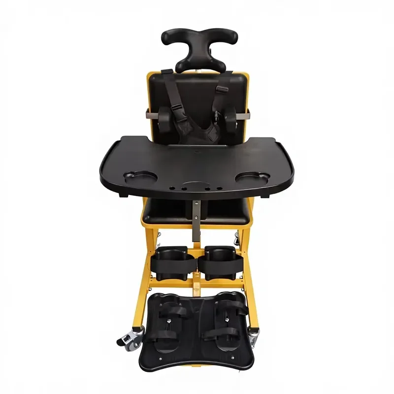 Lightweight Alloy CP Rehabilitation Chair for Children with Posture Correction and Foldable Design