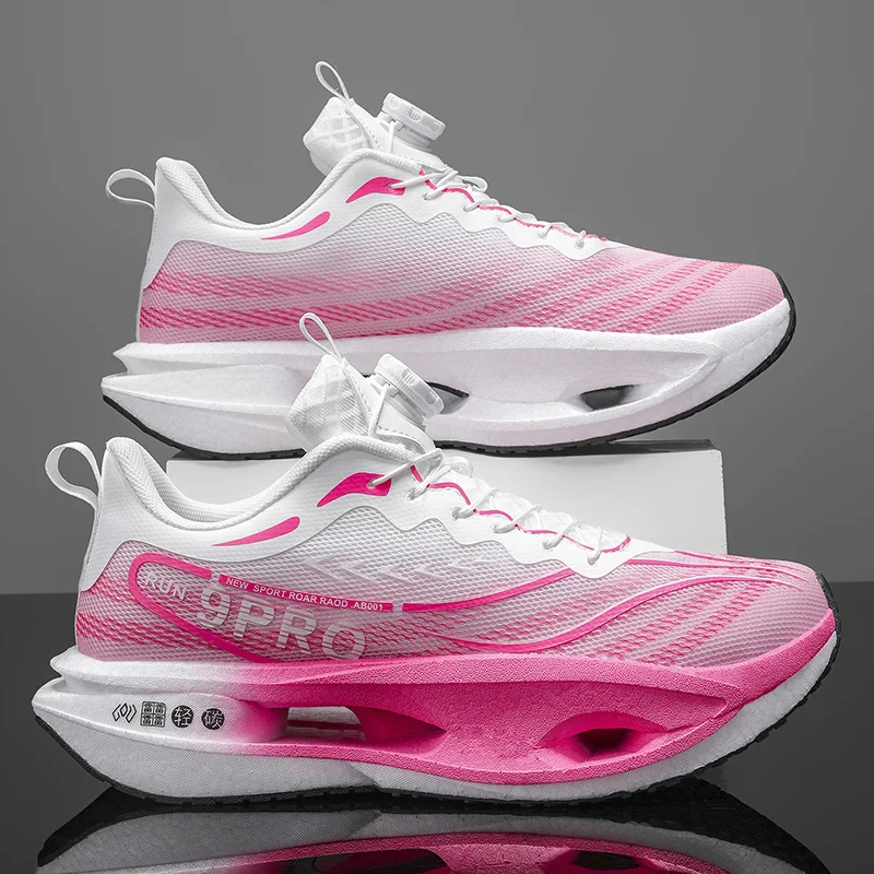 New Cushioning Running Shoes for Men Lightweight Sport Shoes Breathable Casual Sneakers Non-Slip Outdoor for Women view 3