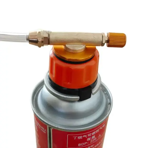 يتم استخدام محول تحويل نوع البطاقة البلاستيكية لتحويل خزانات الغاز من نوع البطاقة إلى محول خزان الغاز المسطح #4