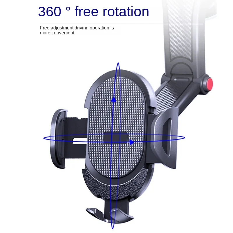 2024 New Universal Sucker Car Phone Holder 360° Windshield Car Dashboard Mobile Cell Support Bracket for 4.0-6 Inch Smartphones