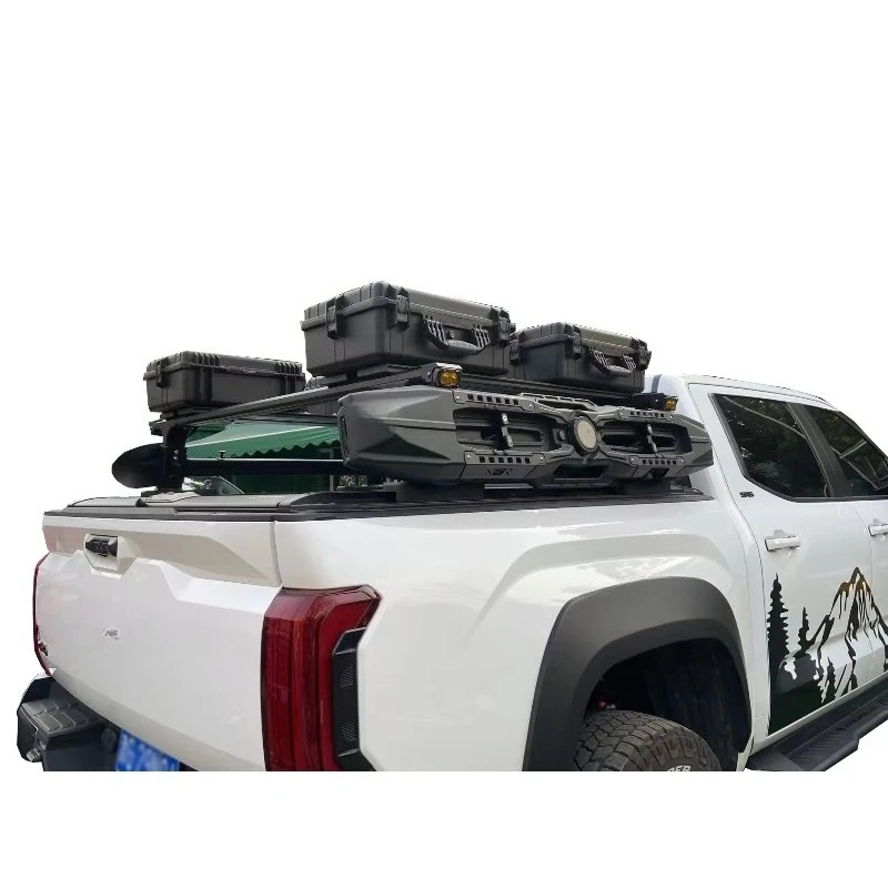 Trigallop OEM ODM Aluminum Alloy Roof Rack Luggage Carrier for Pickup Truck with Easy Installation Multi-Year GMC/Hummer