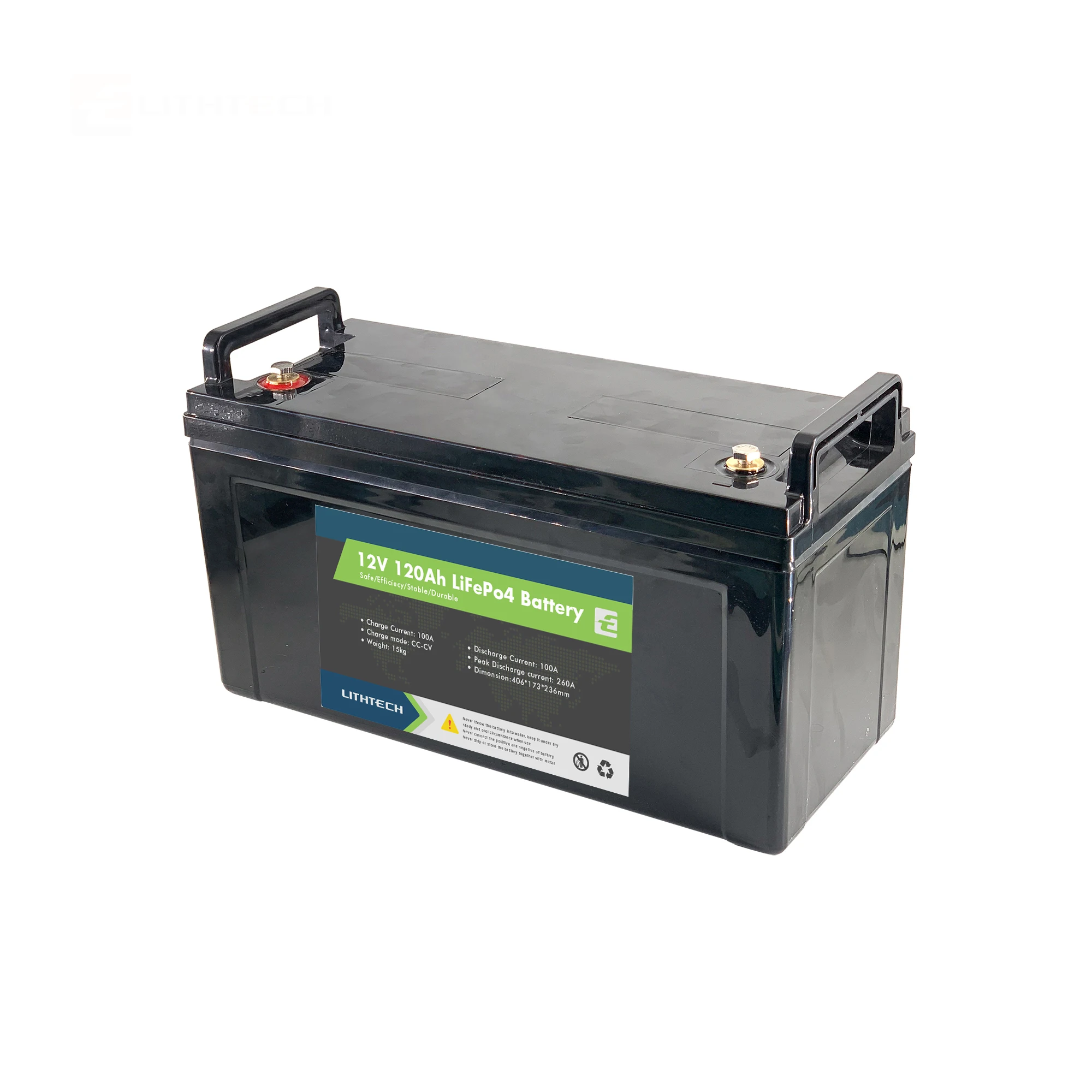 

TE12200 In USA Deep Cycle 12V 200AH LiFePO4 Battery pack for grid Solar system/UPS/AGV/Forklift lithium battery