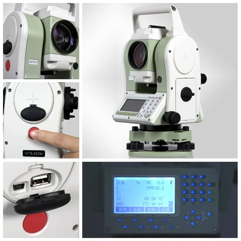 Digital Portable Real time Navigation Total Station for Land Surveying Mapping Engineering Laboratory Test