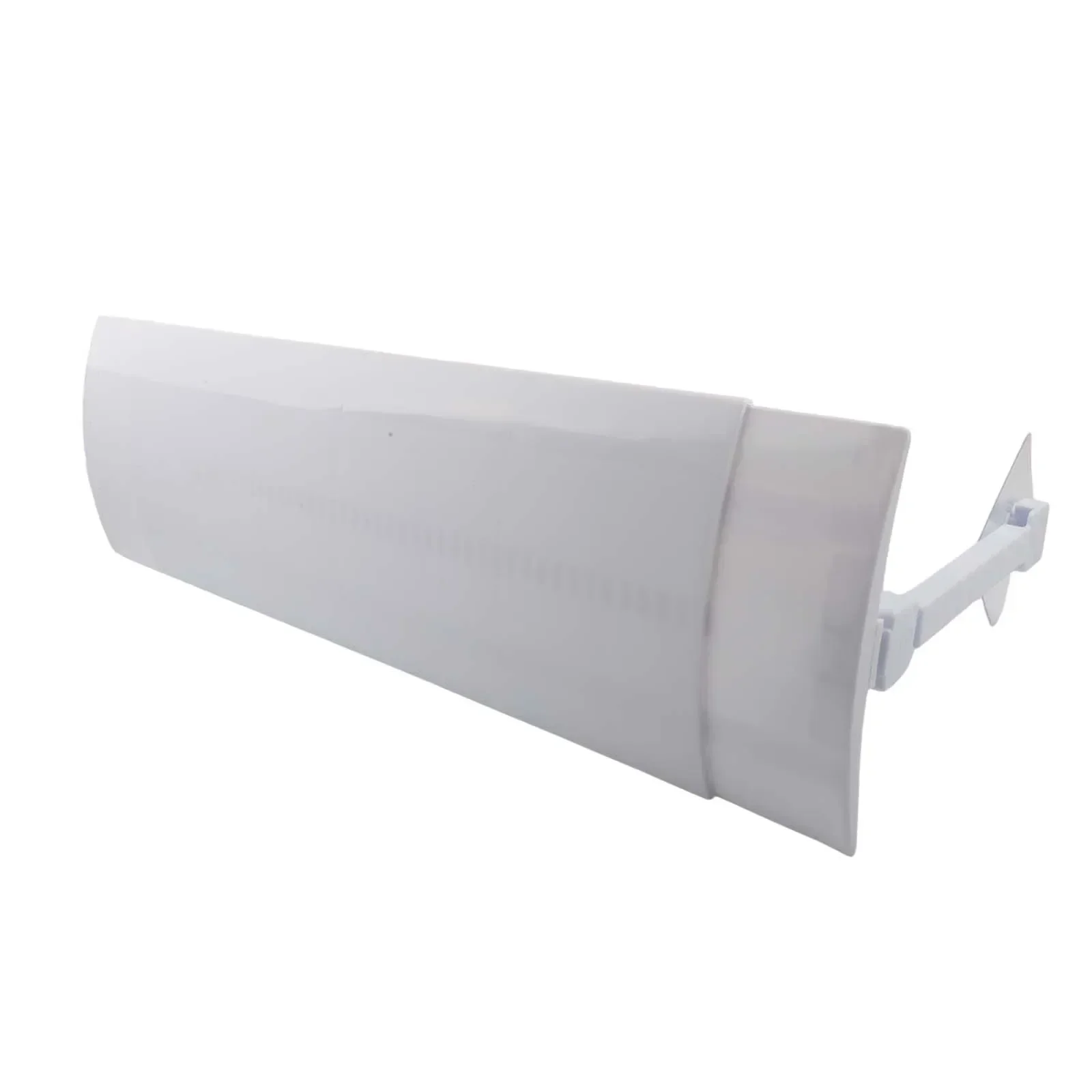 

Air Conditioning Airflow Deflector with Adjustable Telescopic Windshield to Redirect and Control Air Direction Effectively