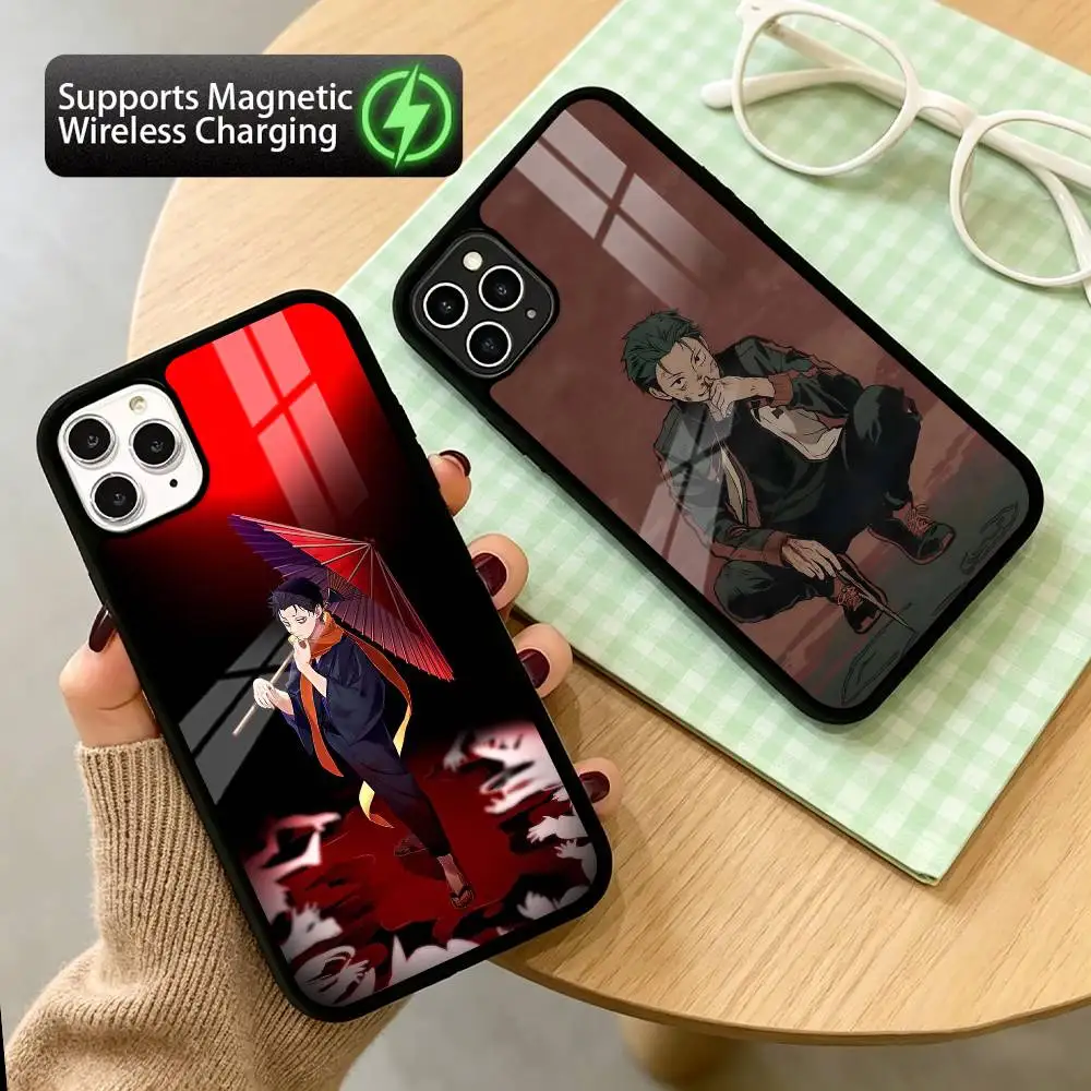 Anime Re Z-Zero N-Natsuki Subaru  Phone Case For iPhone17,16,15,14,13Plus,Pro Compatible with magnetic wireless charging