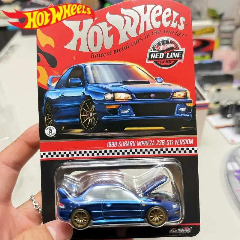 

Original In Stock Hot Wheels Cars RLC 1998 Subaru 22B-STi 1/64 Metal Die-cast Model Toy Vehicles JCP09 Boys Collect Toys Gifts