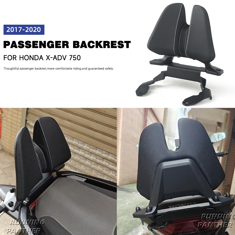 

Motorcycle Passenger Seat Rear Backrest Cushion Back Rest Pad For Honda X-ADV 750 XADV 750 X-adv750 Xadv 750 2017-2020