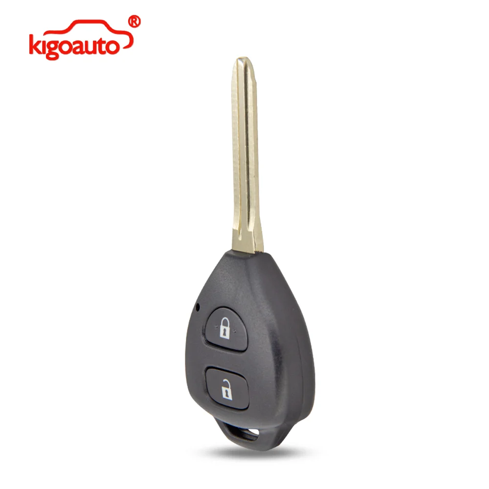 Kigoauto Tokai Rika B41TH 314.3Mhz Remote Key 2Button TOY43 B41TA/B42TA/B44TA/G01TA 433Mhz G/4D67 Chip for Toyota HILUX Fortuner