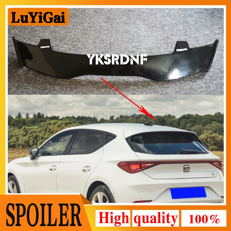 Rear Roof Lip Spoiler For Seat LEON MK1 MK2 MK3 5F FR/ IBIZA 3/5Doors Hatchback Spoiler 2006 2007-2020 Car Tail Wing Decoration