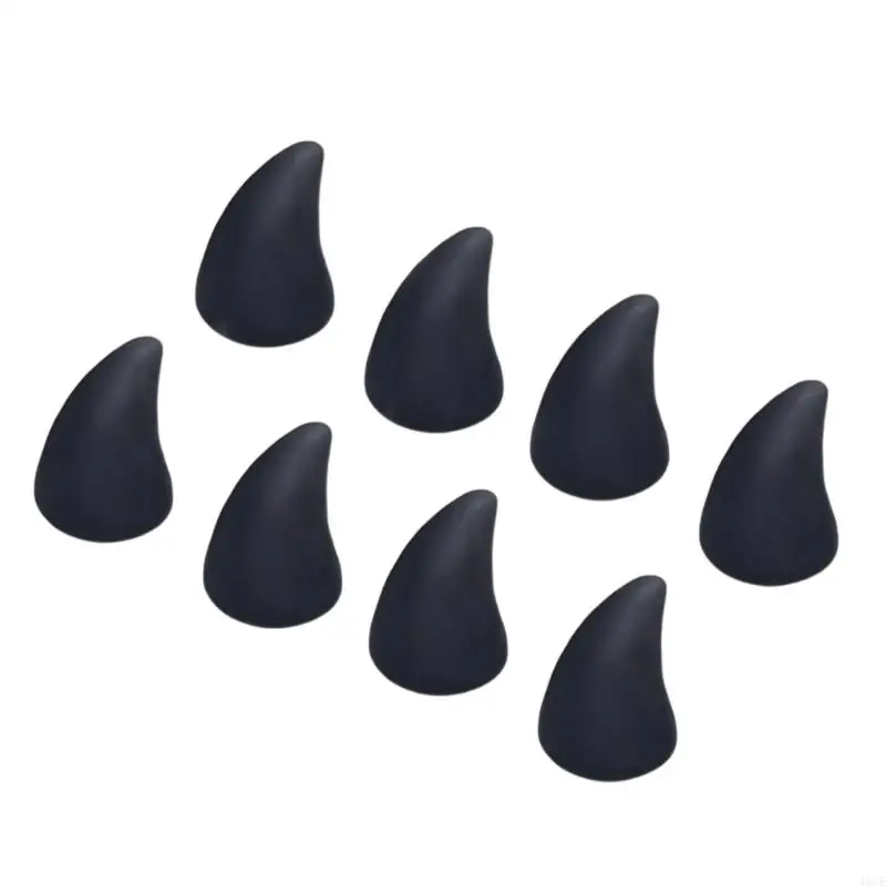 8Pieces Fursuit Paws Nails Realistic Animal Nails Furry Therians Claw Nails 