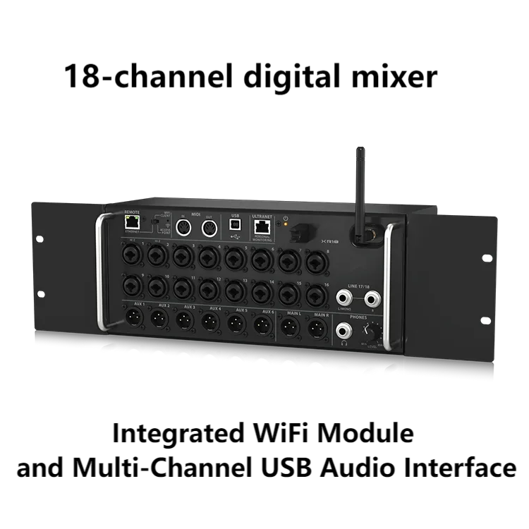 XR18 Router Wi-Fi trimodale integrato Mixer audio Mixer digitale da palco