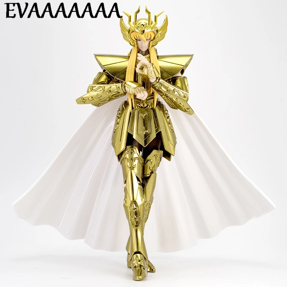 Figura de Acción Saint Seiya Myth Cloth EXM Virgo Asmita LC Gold Saints Lost Canvas Knights of the Zodiac, Modelo ST, Shine Time
