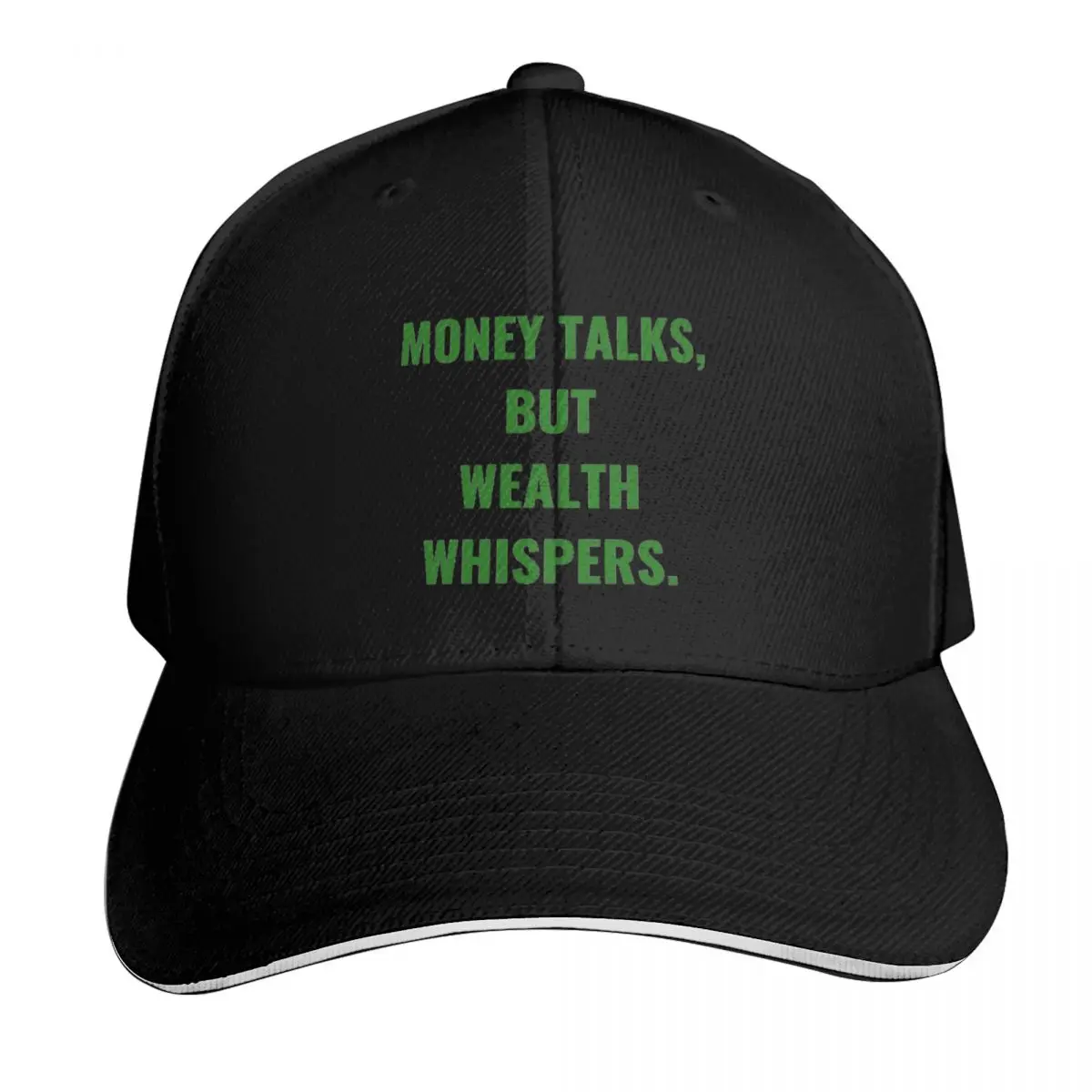 

Money Talks, But Wealth Whispers. Baseball Cap Icon summer hat Uv Protection Solar Hat Designer Hat Trucker Hats For Men Women's