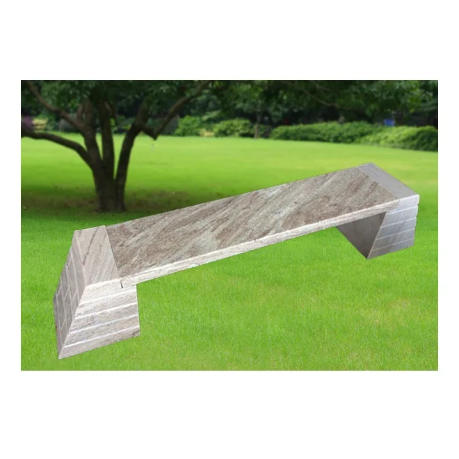 MCF274C Garden Sets Marble Bench Stone Garden Furniture