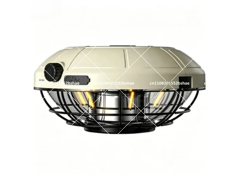 Waterproof Rechargeable LED Camping Lantern with Multi-Color Temperature for Outdoor Tent & Daily Use