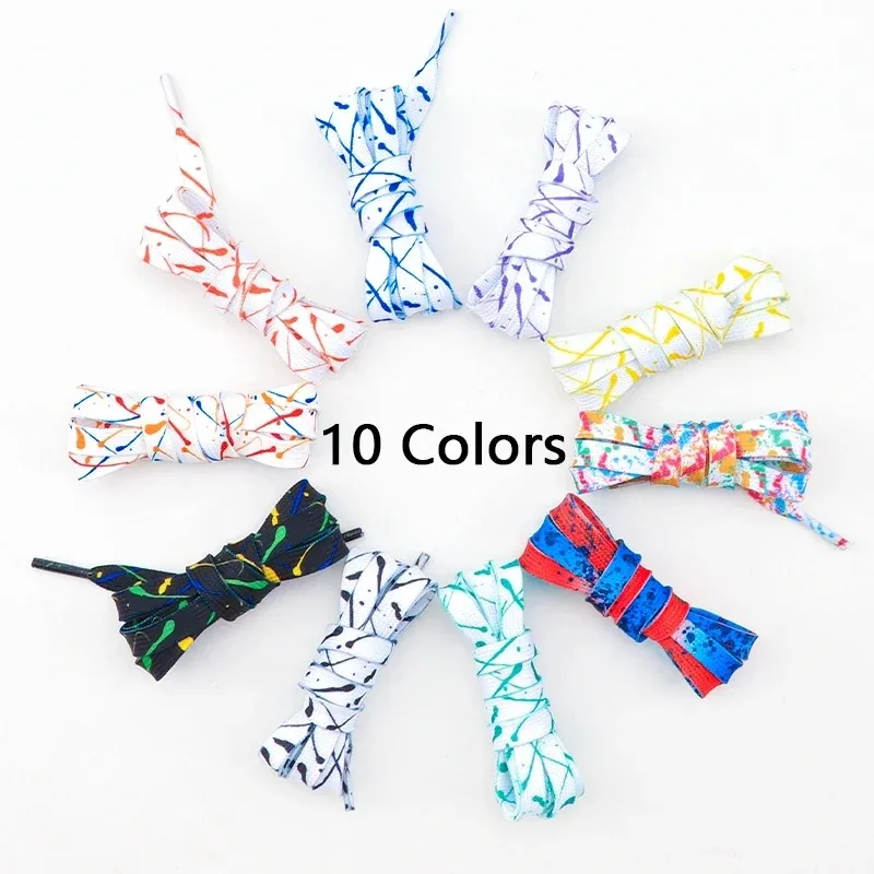 1 pair Flat Mix and match colors shoelace High quality sports and leisure shoelaces length 120/140/160cm Shoe accessories