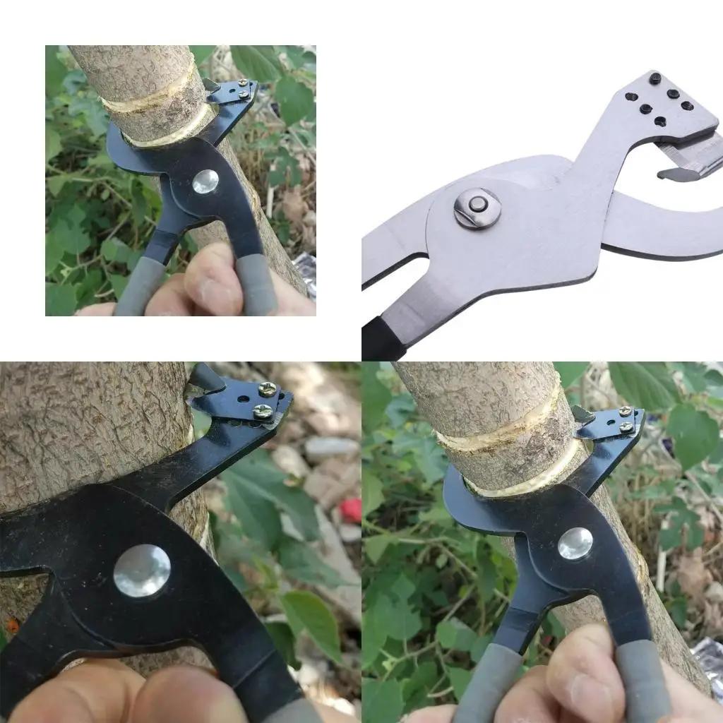 

652F Multifunction Pruning Shears Scissors With High Carbon Steel Blade Suitable For Fruit Trees Gardening Plant Maintenance