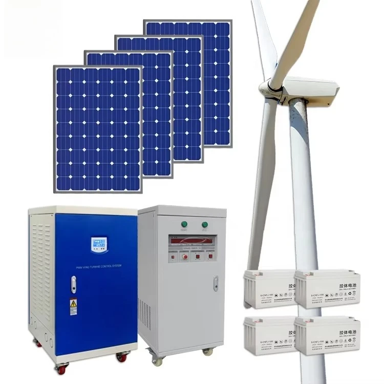 10KW Wind 10KW Solar Hybrid Power System Complete 20KW 30KW 50KW Solar Energy System