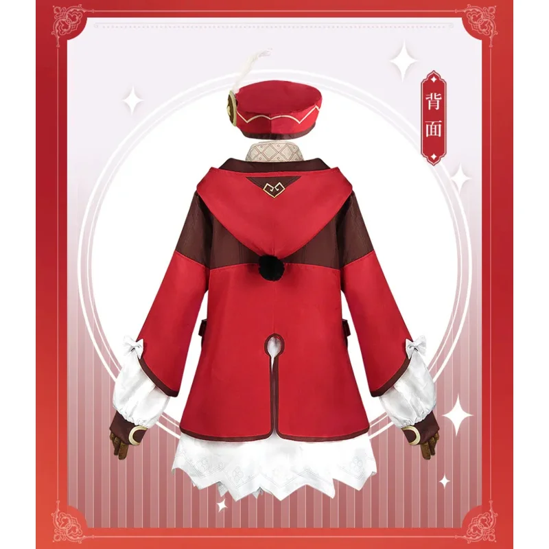 Spiel Genshin Impact Klee Cosplay Kostüm Klee Tasche Perücken Loli Party Outfit Uniform Frauen Halloween Karneval Kostüme