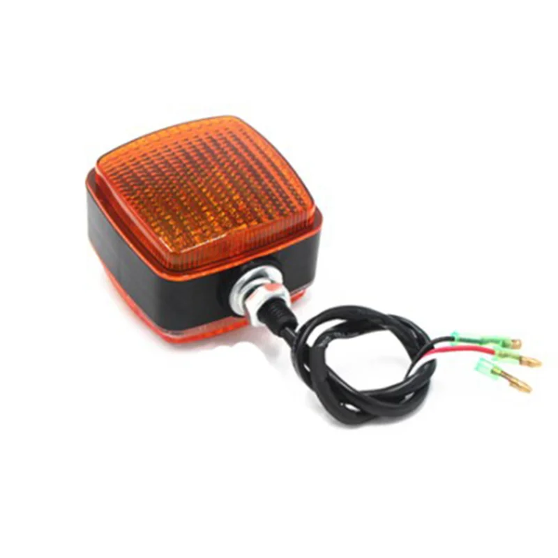 12X رافعة شوكية تحول ضوء LED على الوجهين ضوء صغير 12 فولت مربع تحول الجبهة ضوء وقوف السيارات ضوء عكس الضوء-L94A