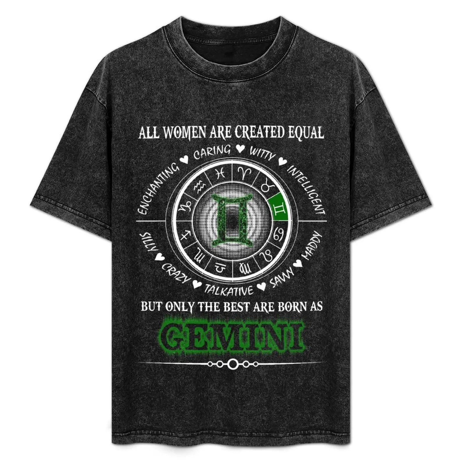 

Happy GEMINI T-Shirt Tough Fabric Work Tee