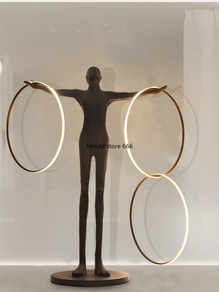 Floor Lamp Art Sculpture Home Living Room Decorative Lamp