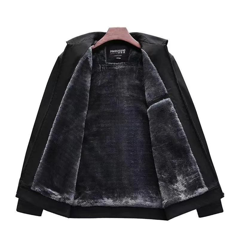 

Thiened Fce осенне-зимний тюнер для мужчин среднего возраста и лет 60 plus andpa, хлопковая одежда, теплая одежда на молнии