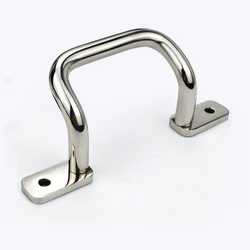 Parts for industrial factory automation 304 stainless steel handle equipment Bend angle welded stainless steel handle