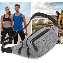 Hip Belly Banana Bum Chest Belt For Men Women Waist Bag Male Female Fanny Pack Pouch Murse Purse Kidney Row Bumbag