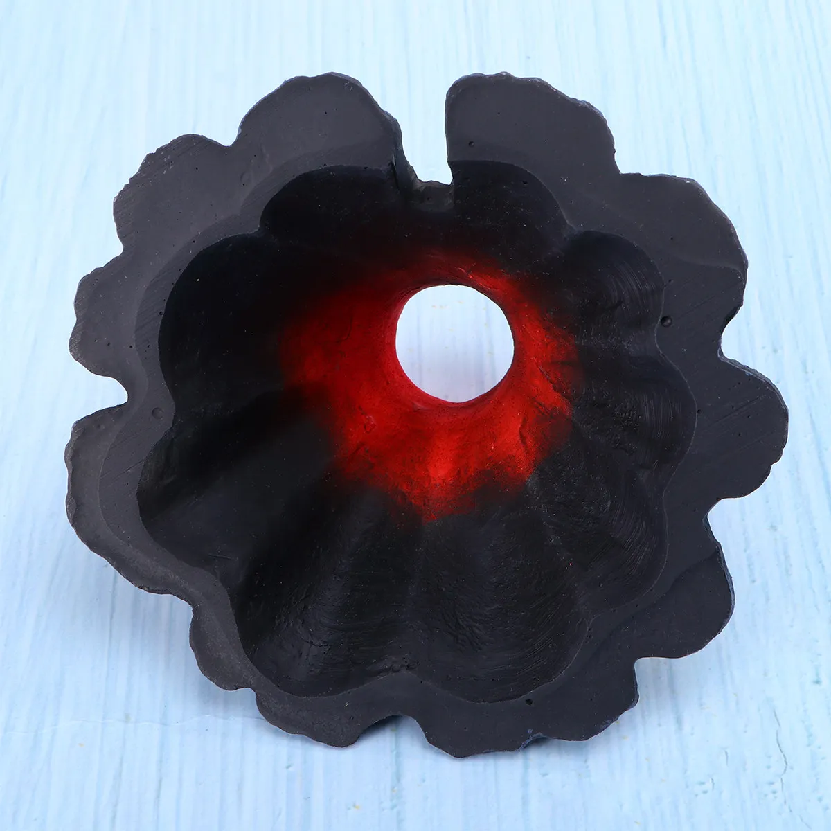 

Искусственная вулканическая лава для аквариума, 1 шт., для создания пузырьков и водных течений, нетоксичная, легко моется, подводный декор