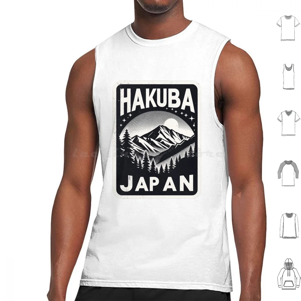 Hakuba Tank Tops Vest Sleeveless Hakuba Japan Ski Snow Snowboard Snowboarding Nagano Japanese Skiing Niseko Mountains