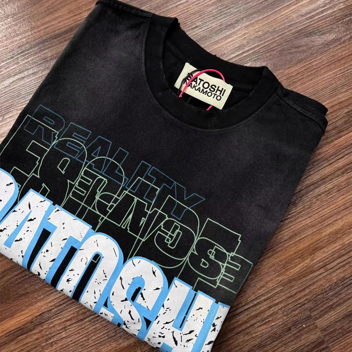 Nice Washed Satoshi Nakamoto ESCAPE REALITY T Shirt Men Women 2026ss Tee Tops T-Shirt