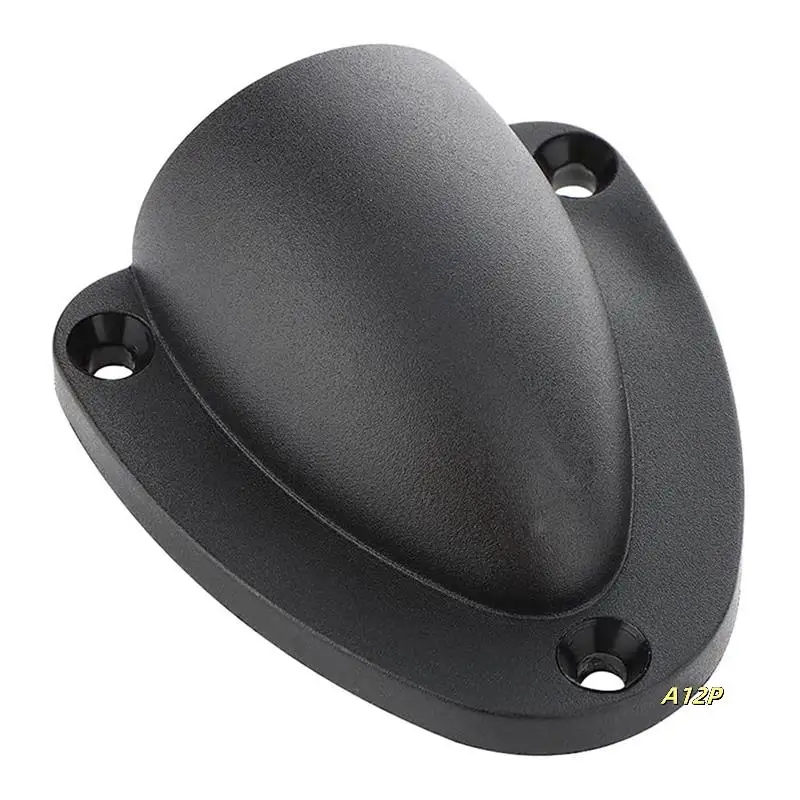 

40 Pcs Nylon 2.5Inch Marine Wire Cable Vent Cover, Clamshell Vent For Boat,Smooth Edge Thickness 1/8Inch,Wire Vent Cover