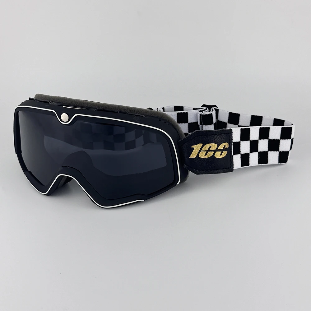 Retro Motorcycle Helmet Pilot Goggles Glasses Windproof Motocross Sunglasses Vintage Helmet Glasses Cycling Racing Cafe Racer