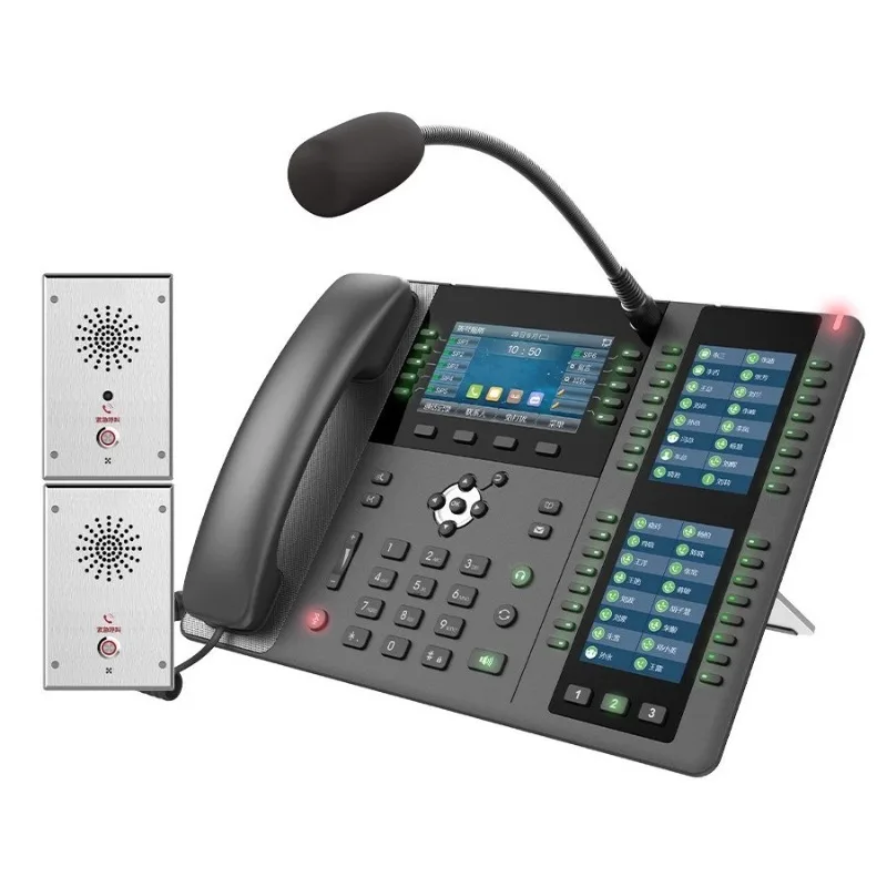 

IP network intercom system two-way visual scheduling telephone school parking lot interrogation room one-click broadcast alarm