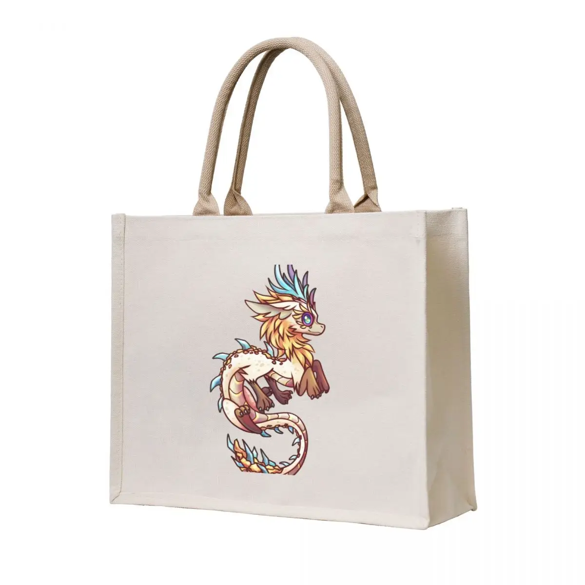 

Light Dragon Chibi Tote Bag Women's bag Big bag women Canvas shoulder canvas tote bags