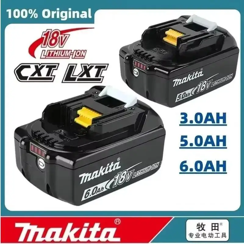 DGA404 Makita 6Ah original Battery compatible Makita 18V power tools DDF487 DTW700 DTD173 DHP487 Lithium-ion Battery replacement