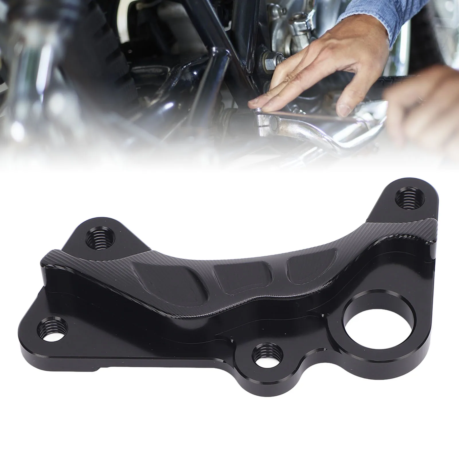 

Aluminum Alloy Motorcycle Brake Caliper Bracket – Radial Mount Adapter for Vespa Primavera 150
