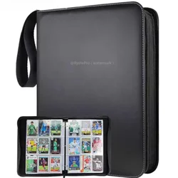 Trading Card Binder with 9 Pocket Trading Card Book Double Sided Pocket Collectible Card Albums Folder for MTG TCG Cards