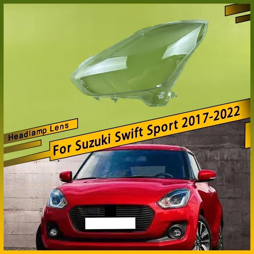 

Headlamp Transparent Cover Headlight Shell Lampshade Case Plexiglass Replace Original Lens For Suzuki Swift Sport 2017 - 2022