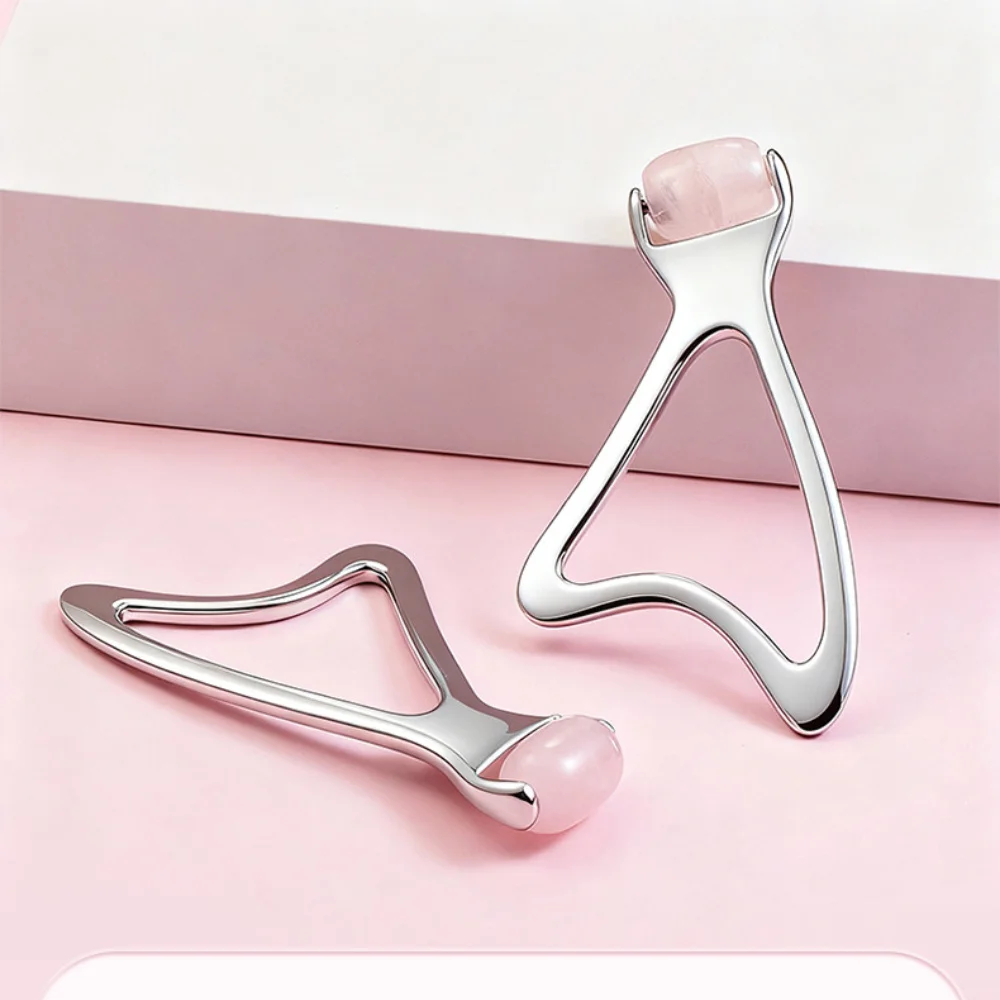 Natürliche Jade Gesicht Massage Roller Schaben Auge Körper Hals Massage Akupunkturpunkt Hautpflege Spa Gesicht Heben Anti-Falten schönheit gerät