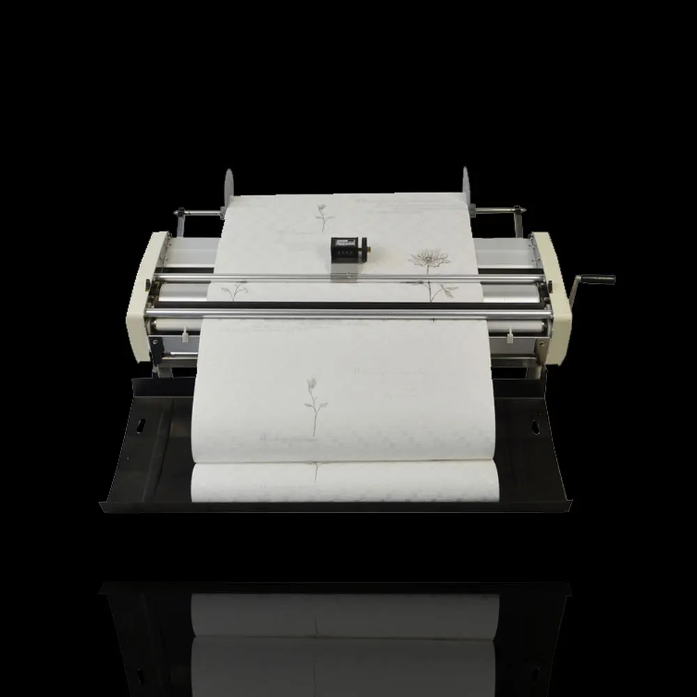 NEW Hand Crank Wallpaper Gluing Machine 530-720mm Brushing Machine for Home Improvement And DIY Projects