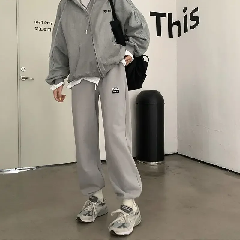 Pantaloni da donna Pantaloni larghi Pantaloni a matita larghi per le donne Originale di alta qualità Autunno Nuovo in Harajuku Xxl Classico Y2k Streetwear