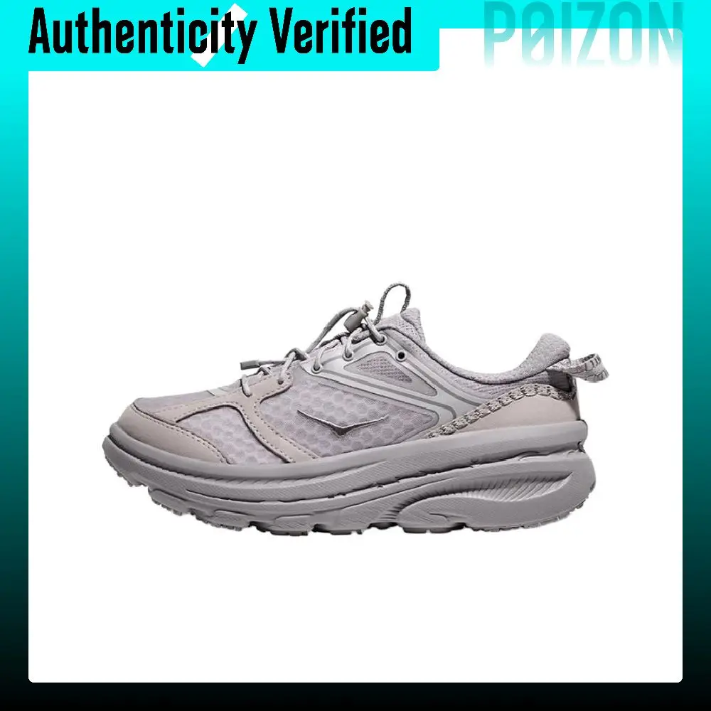 HOKA ONE ONE Bondi B3LS Retro Sports Low top Running Shoes Unisex Dusty Purple Gray 1155351-AYF